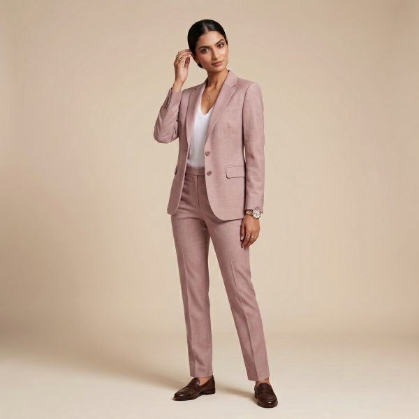 Exquisite Terracotta – Premium Women’s Full Suit