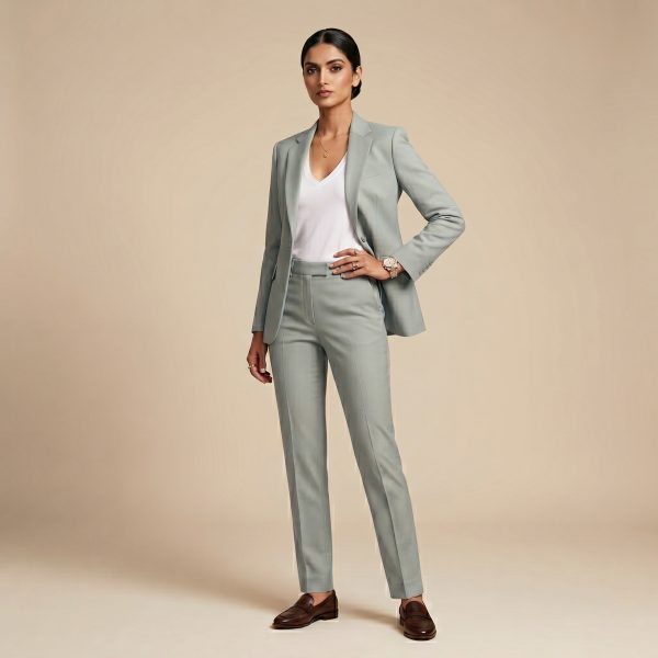 Premium Silver Grey – Premium Women’s Full Suit