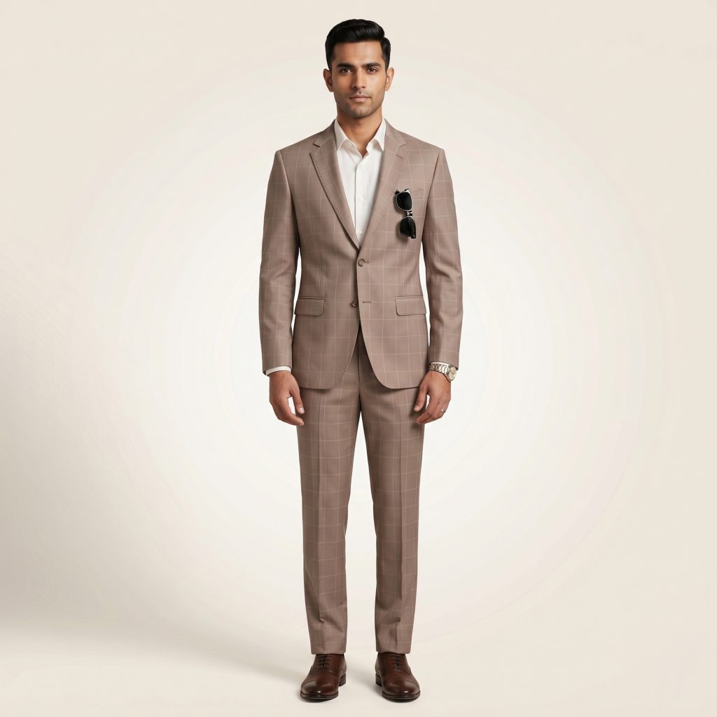 Majestic Rose Mauve – Premium Men’s Full Suit