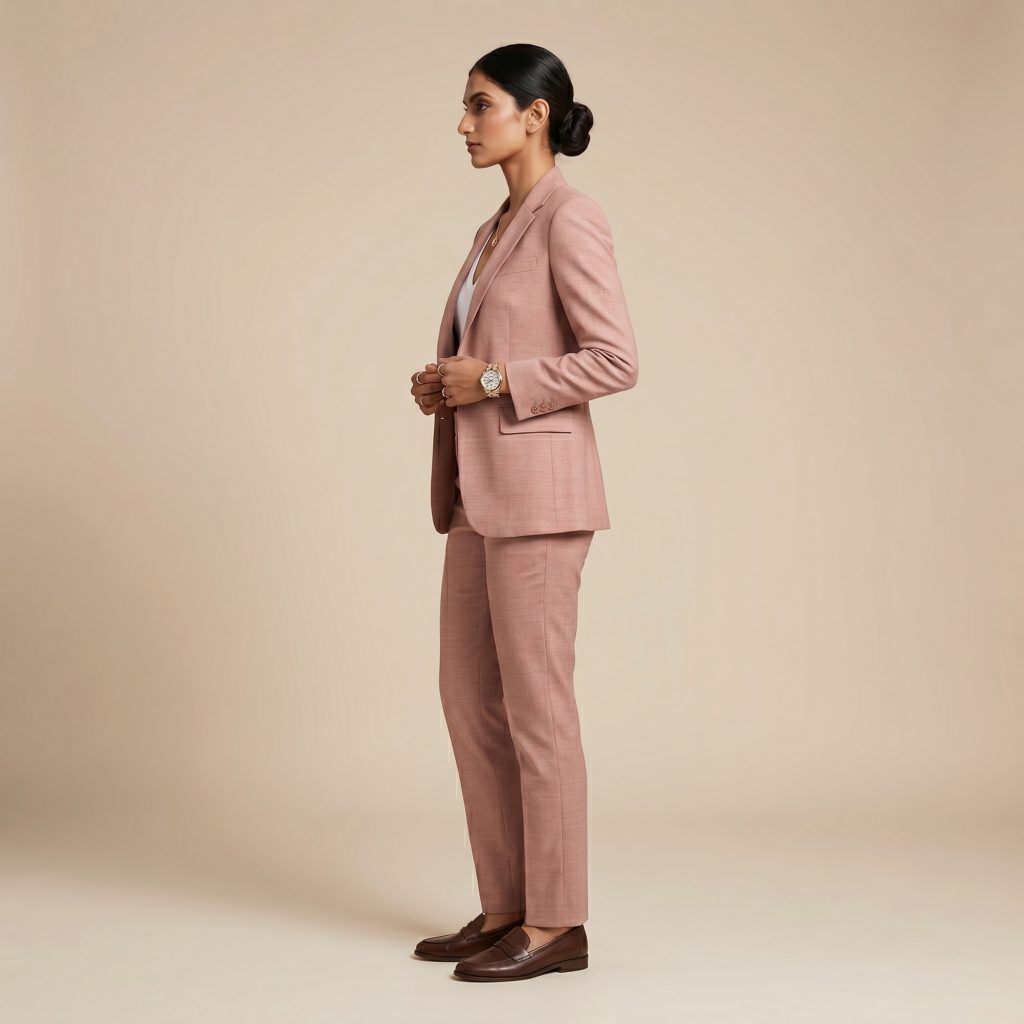 Heritage Dusty Rose – Premium Women’s Full Suit