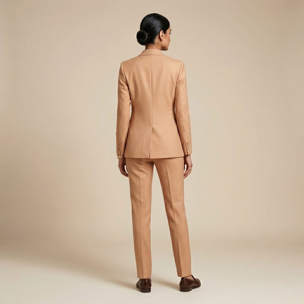 Majestic Terracotta – Premium Women’s Full Suit