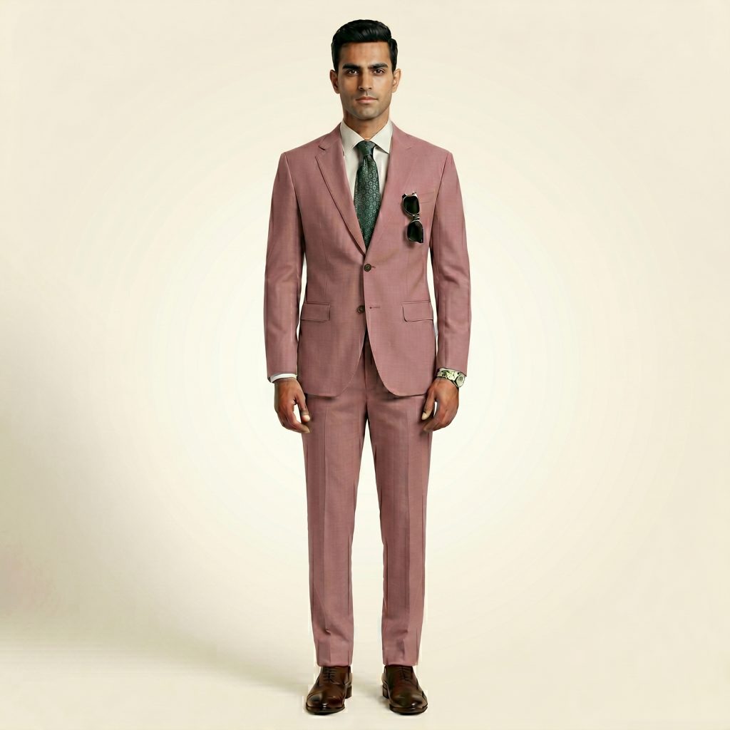 Luxury Merlot – Premium Men’s Full Suit