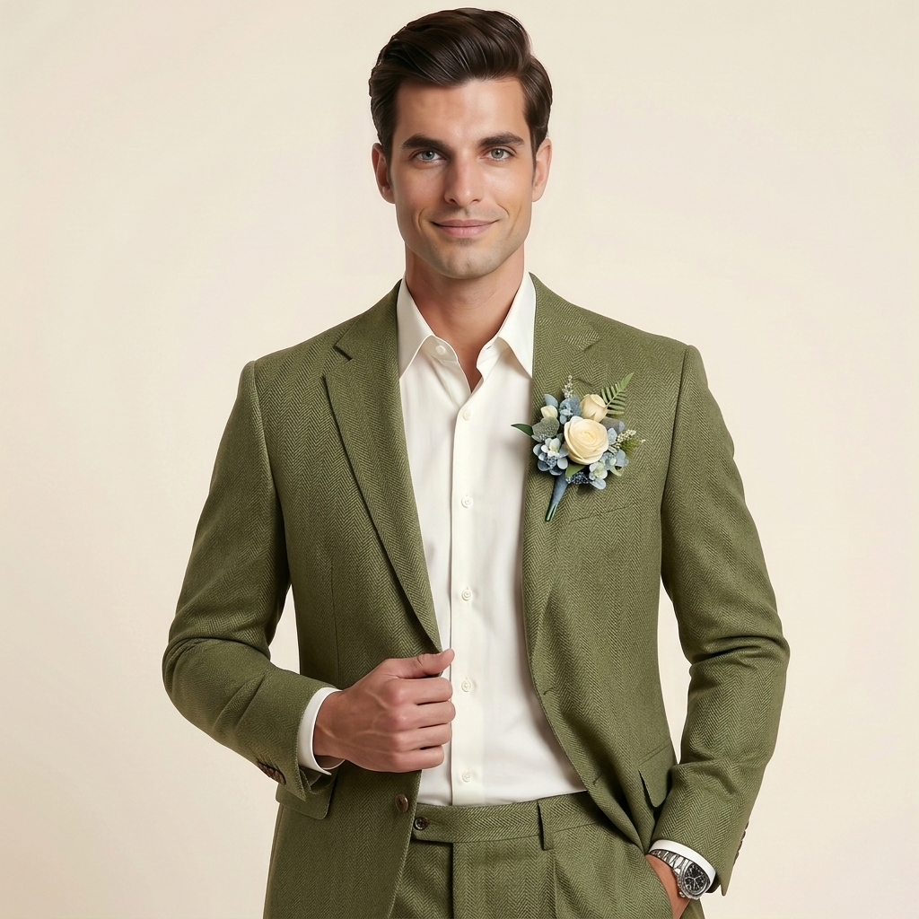 Majestic Teal Green – Premium Men’s Full Suit