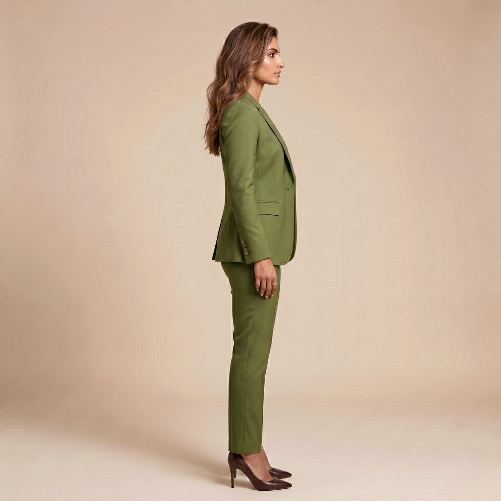 Royal Walnut Brown – Premium Women’s Full Suit