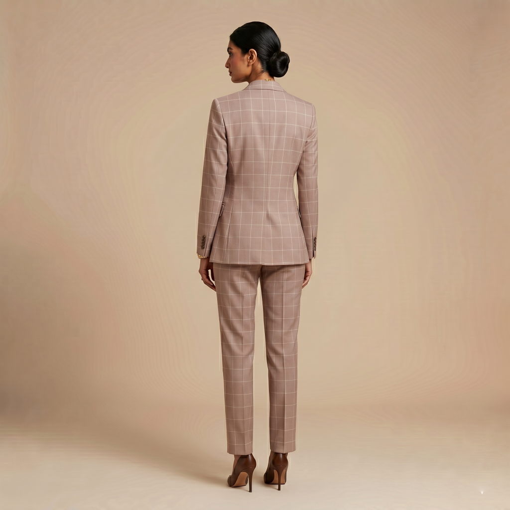 Elite Terracotta – Premium Women’s Full Suit