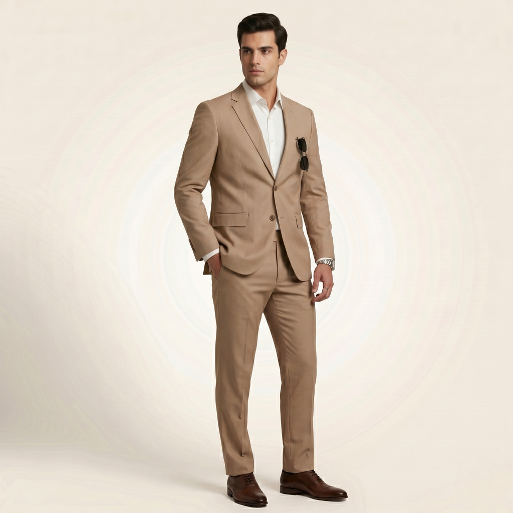 Regal Terracotta – Premium Men’s Full Suit