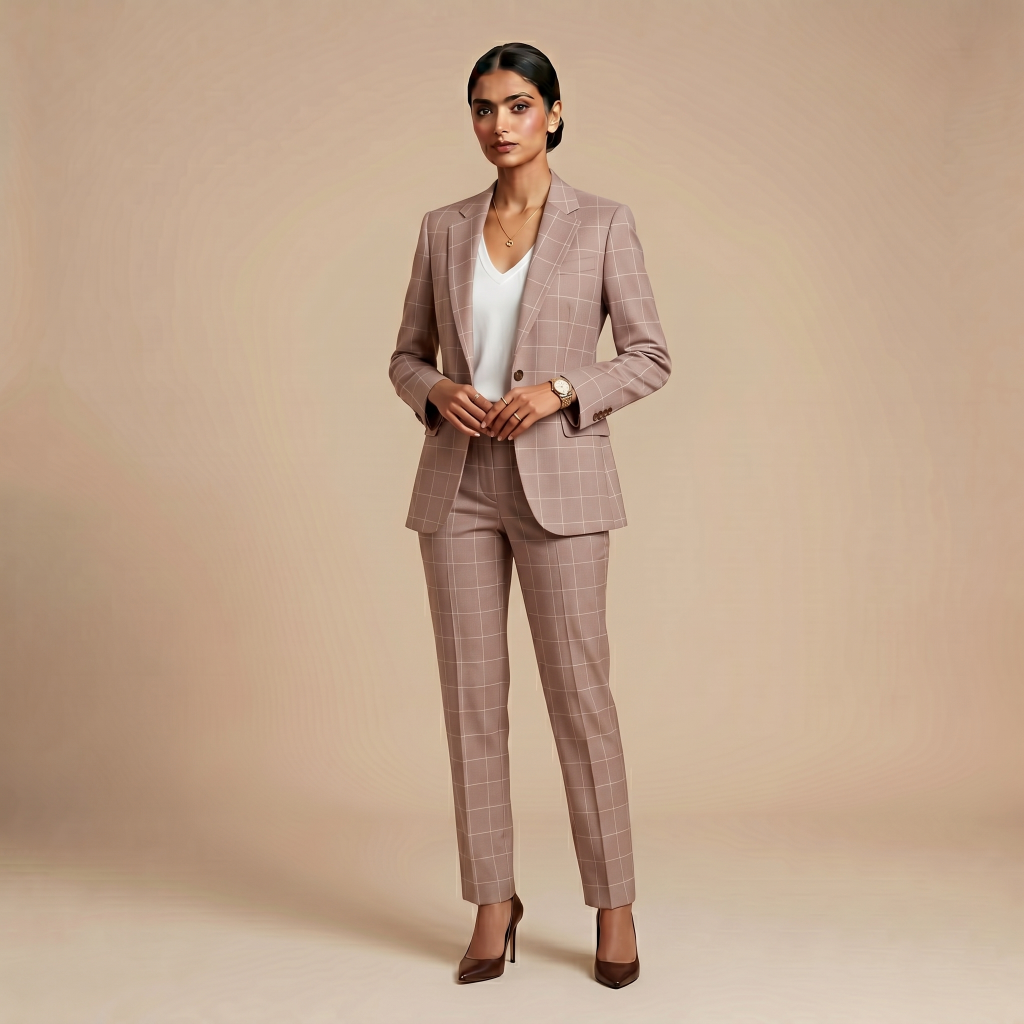 Elite Terracotta – Premium Women’s Full Suit