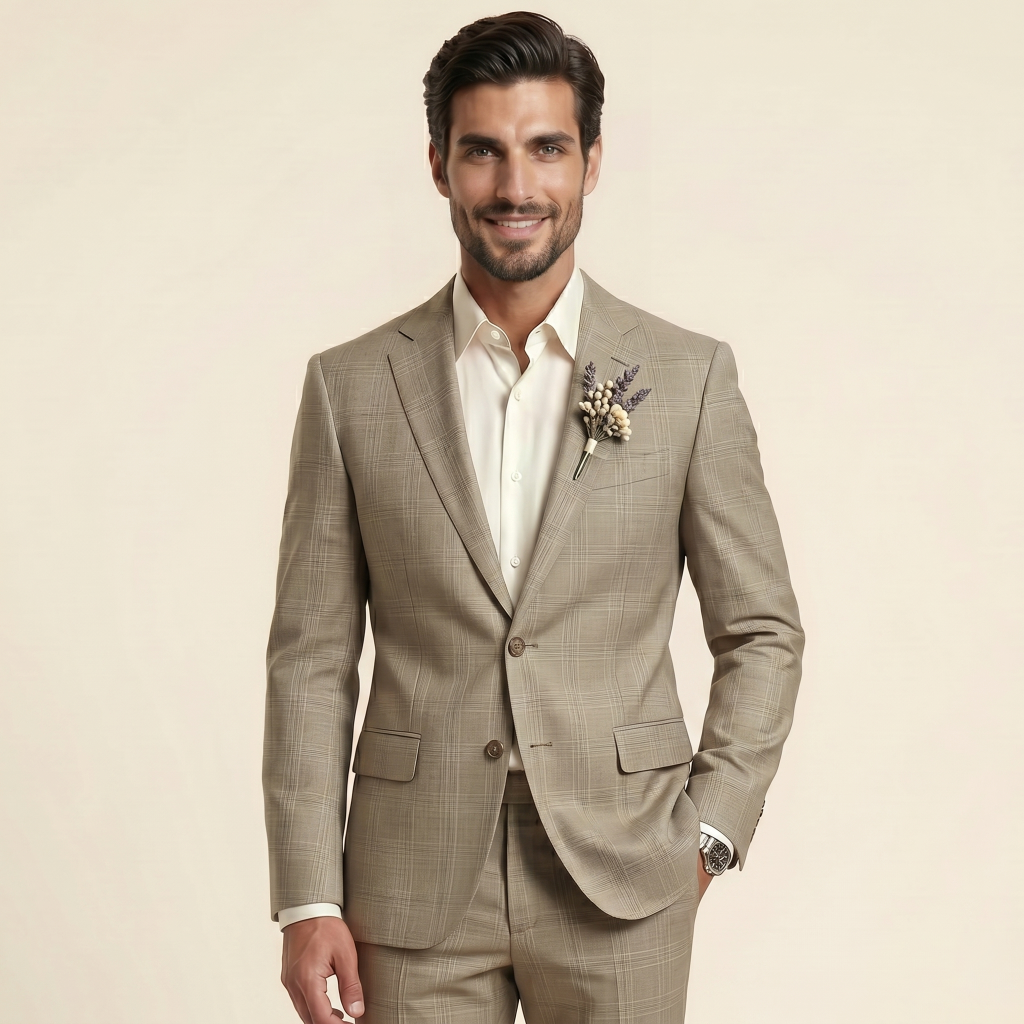 Signature Dusty Rose – Premium Men’s Full Suit