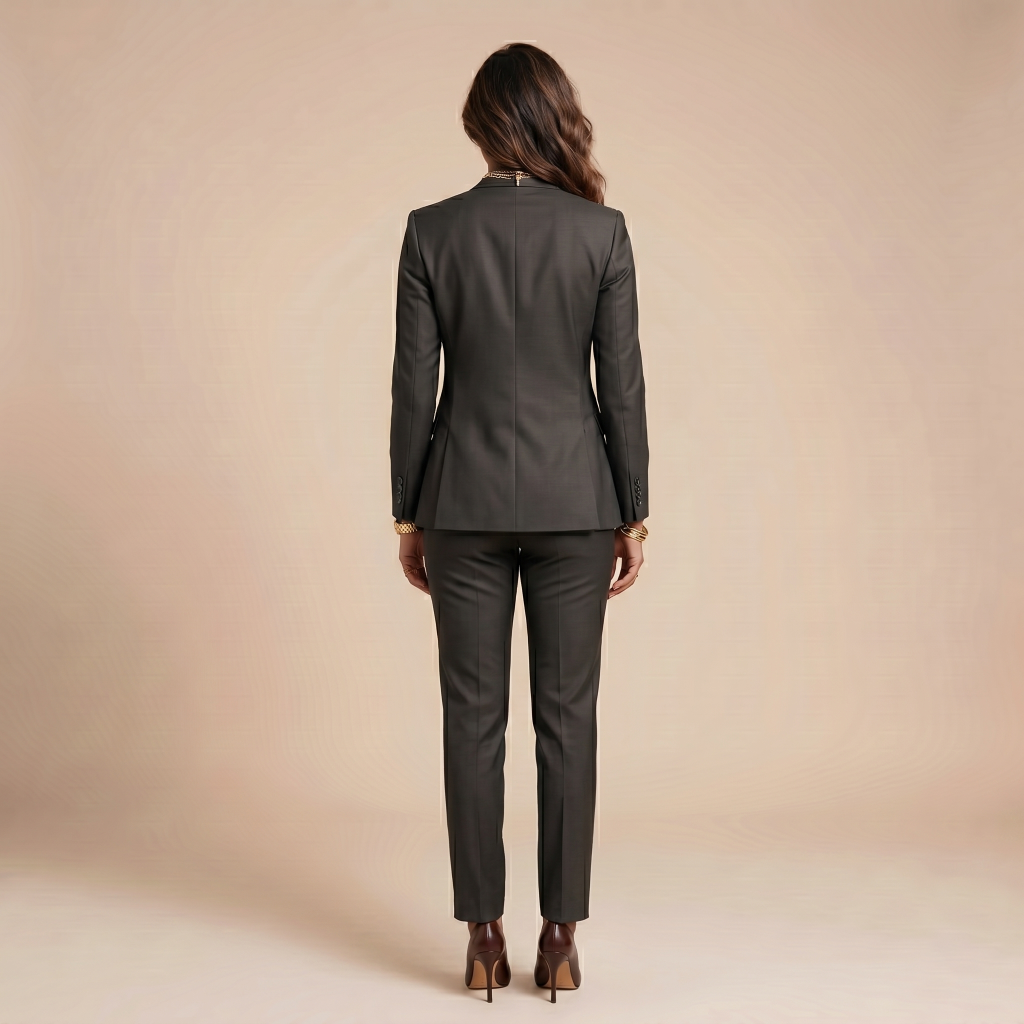 Opulent Graphite Grey – Premium Women’s Full Suit