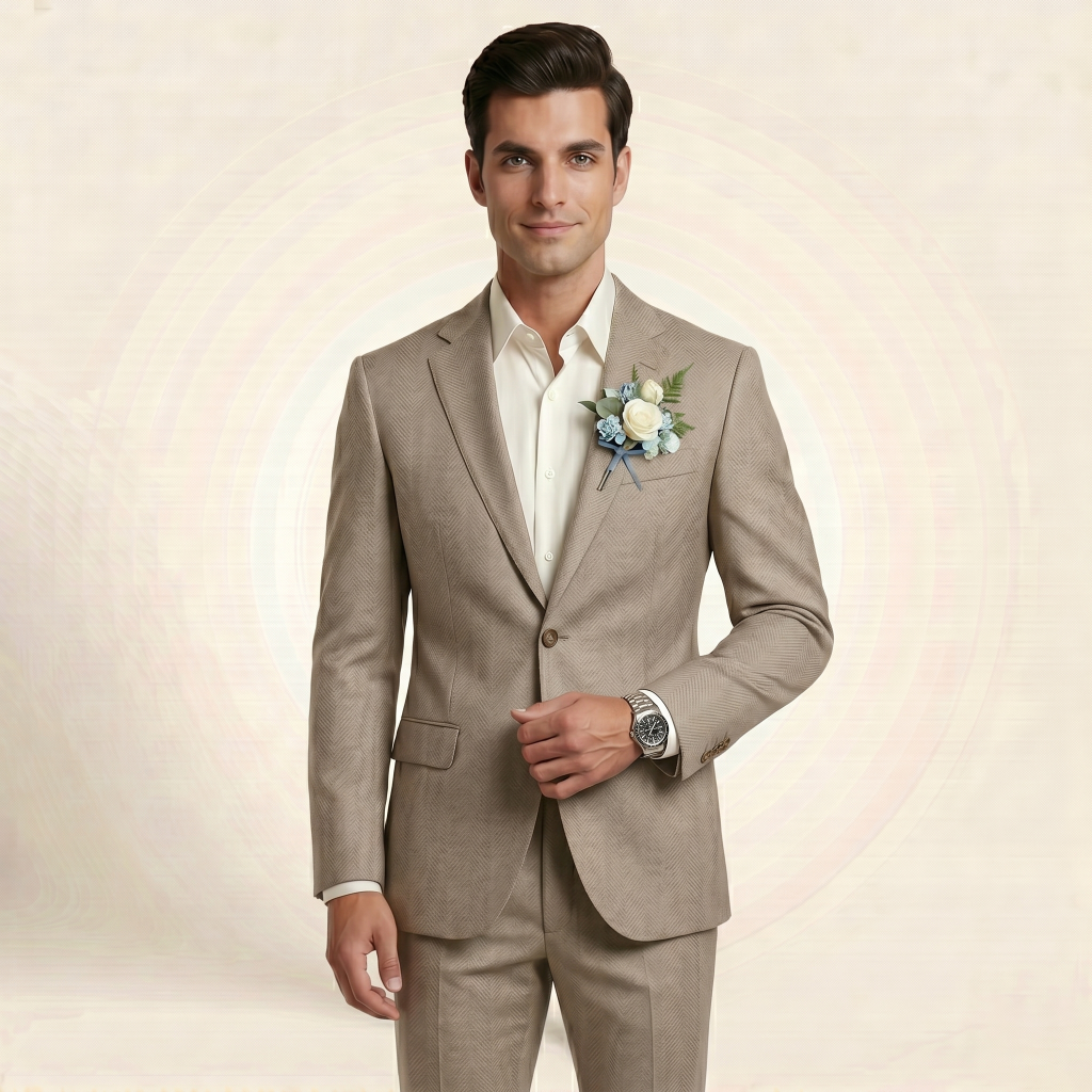 Royal Mocha Brown – Premium Men’s Full Suit