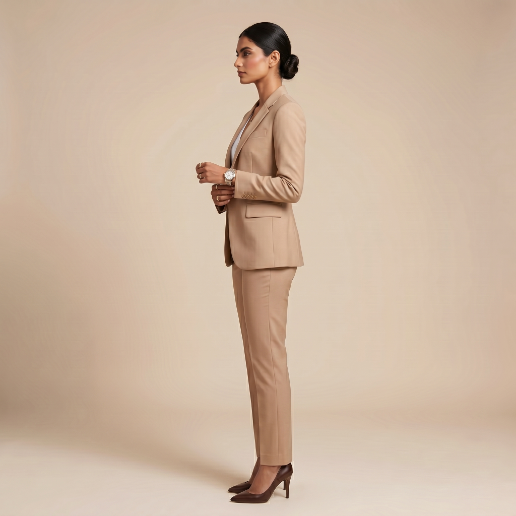 Premium Champagne Rose – Premium Women’s Full Suit
