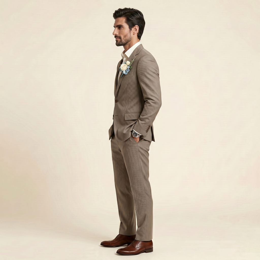 Grand Deep Burgundy – Premium Men’s Full Suit