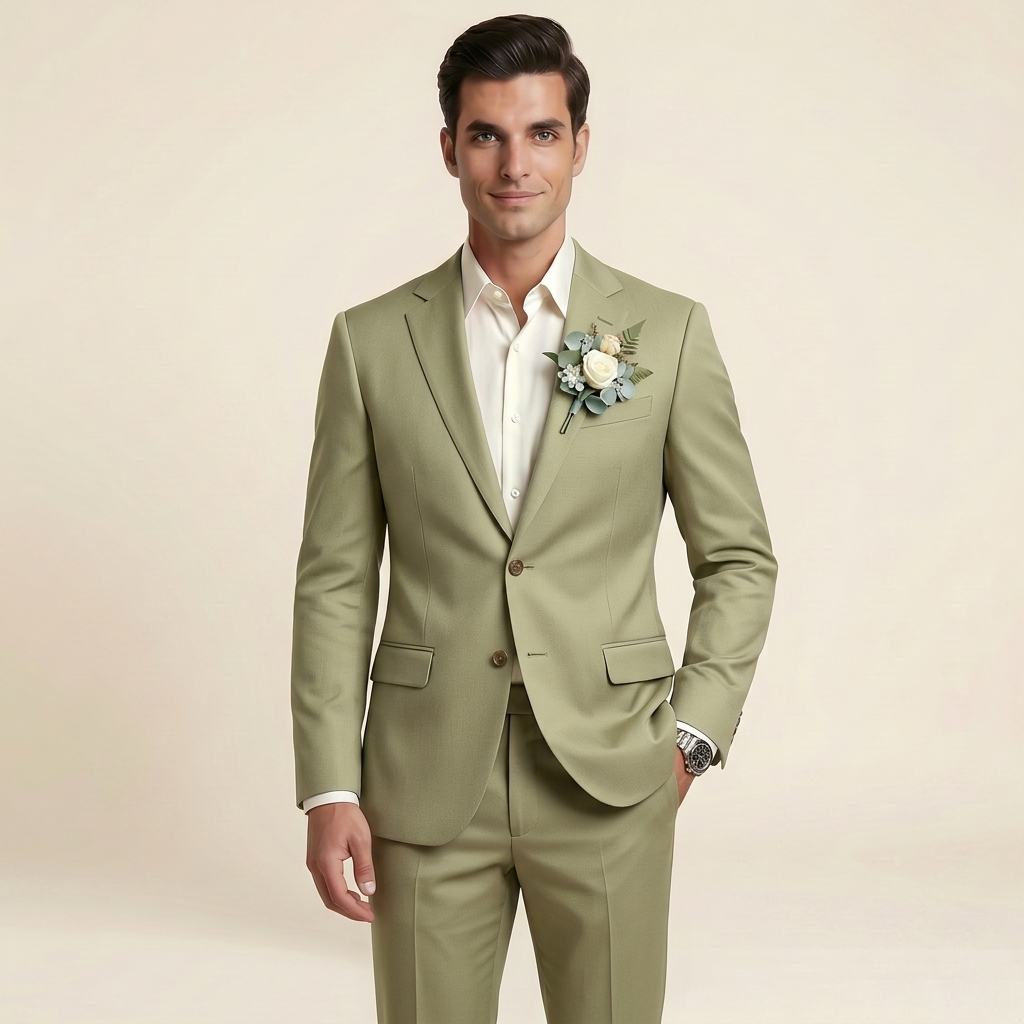 Majestic Rose Mauve – Premium Men’s Full Suit