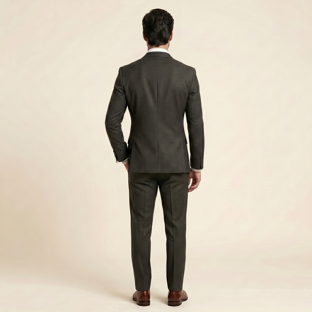 Exquisite Dark Espresso – Premium Men’s Full Suit