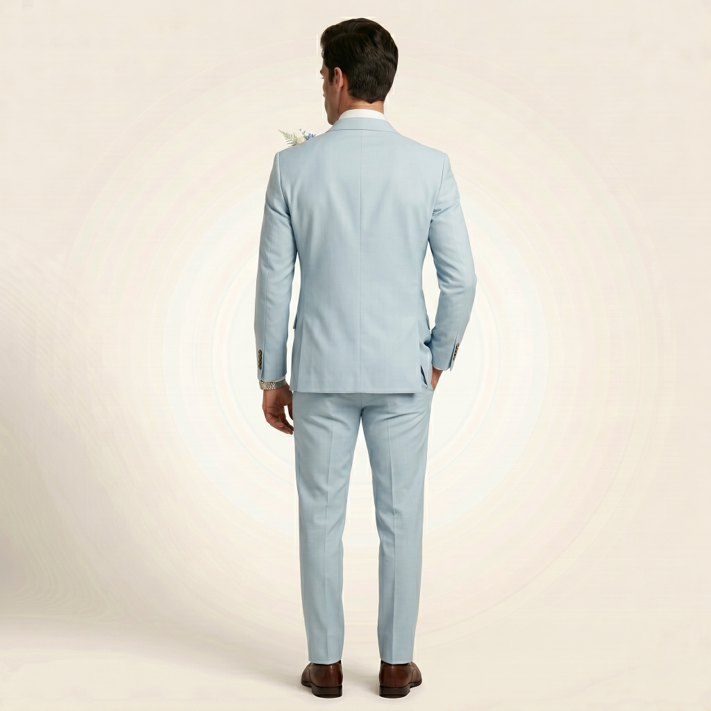 Heritage Warm Grey – Premium Men’s Full Suit