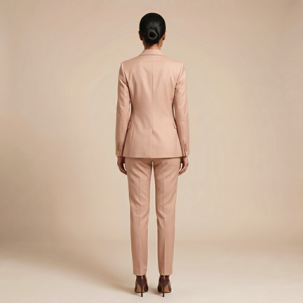 Elite Dusty Rose – Premium Women’s Full Suit
