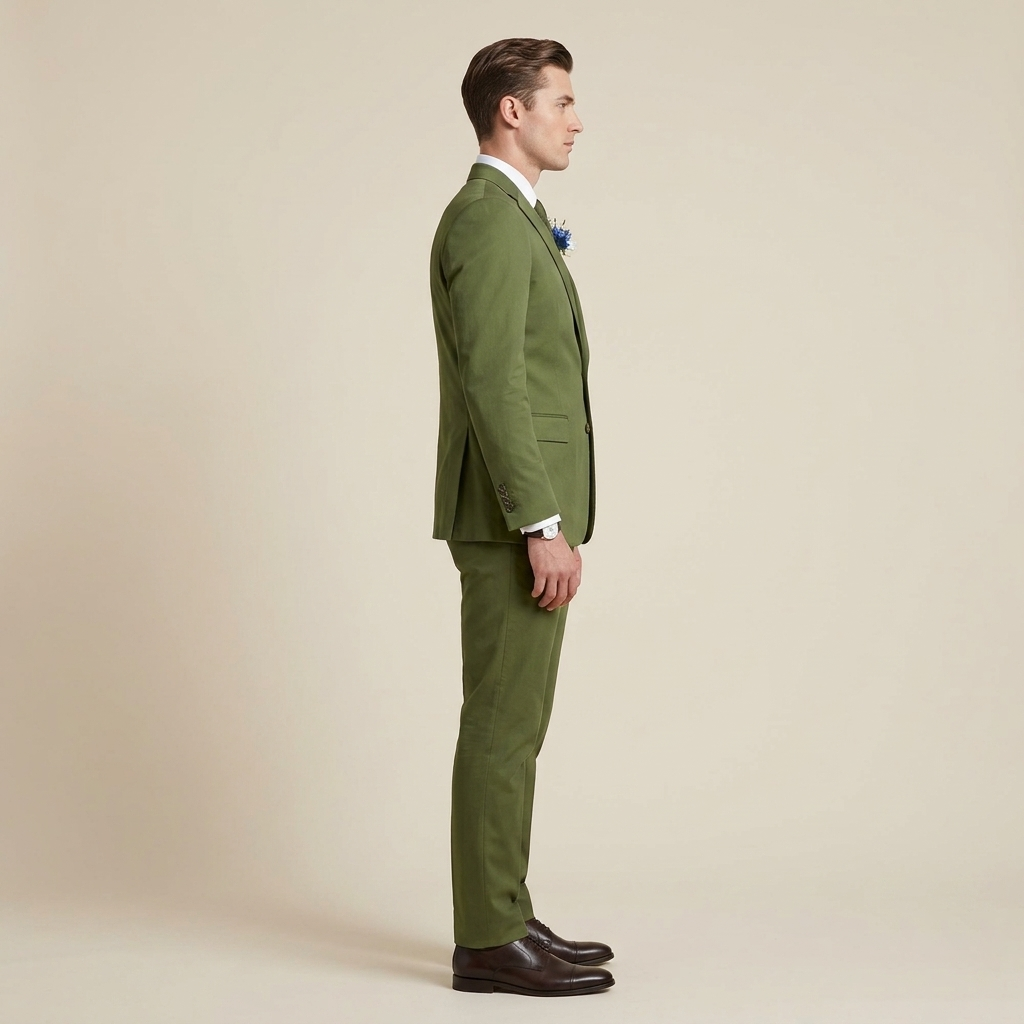Majestic Teal Green – Premium Men’s Full Suit