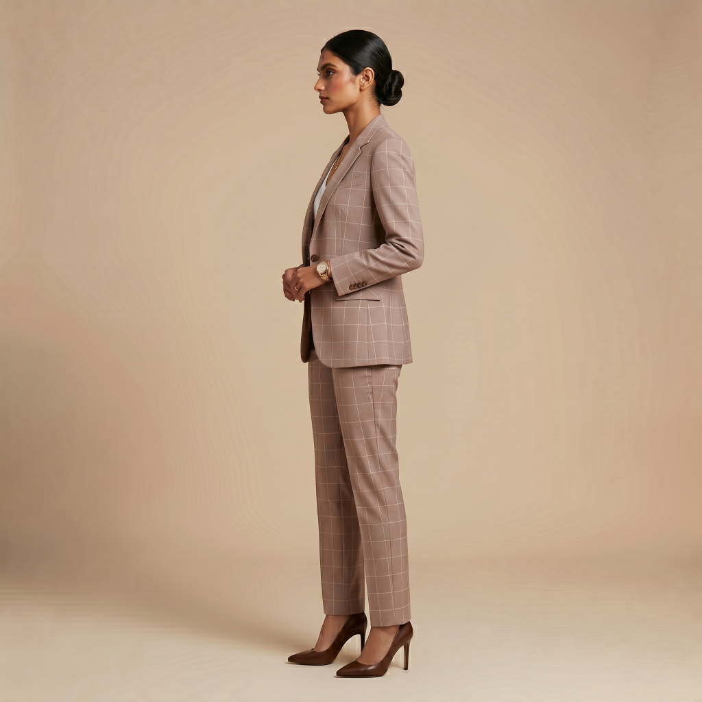 Elite Terracotta – Premium Women’s Full Suit