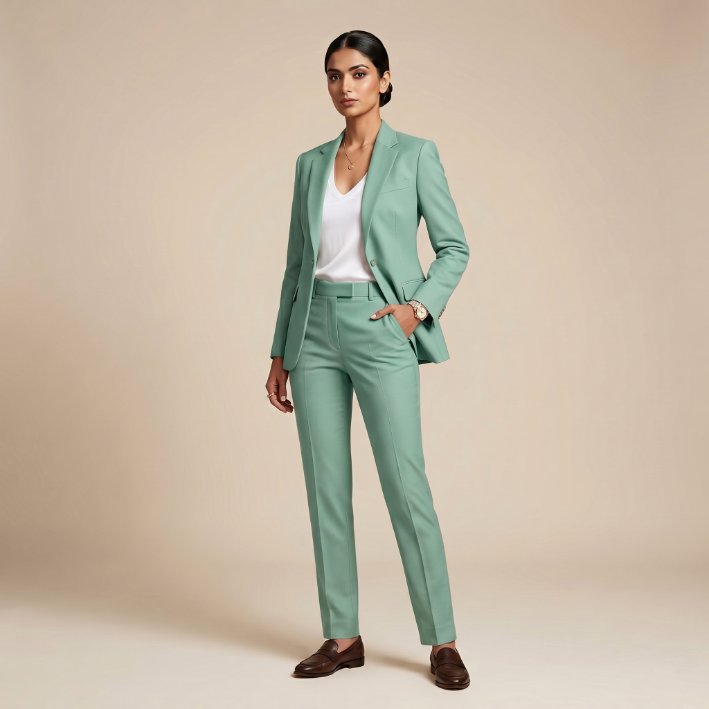 Grand Mint Sage – Premium Women’s Full Suit