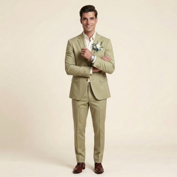 Majestic Rose Mauve – Premium Men’s Full Suit