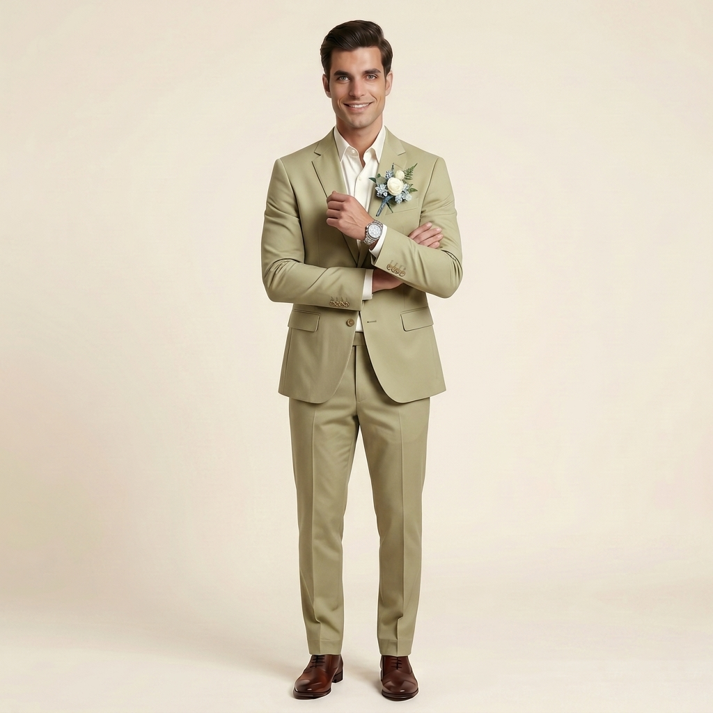 Majestic Rose Mauve – Premium Men’s Full Suit