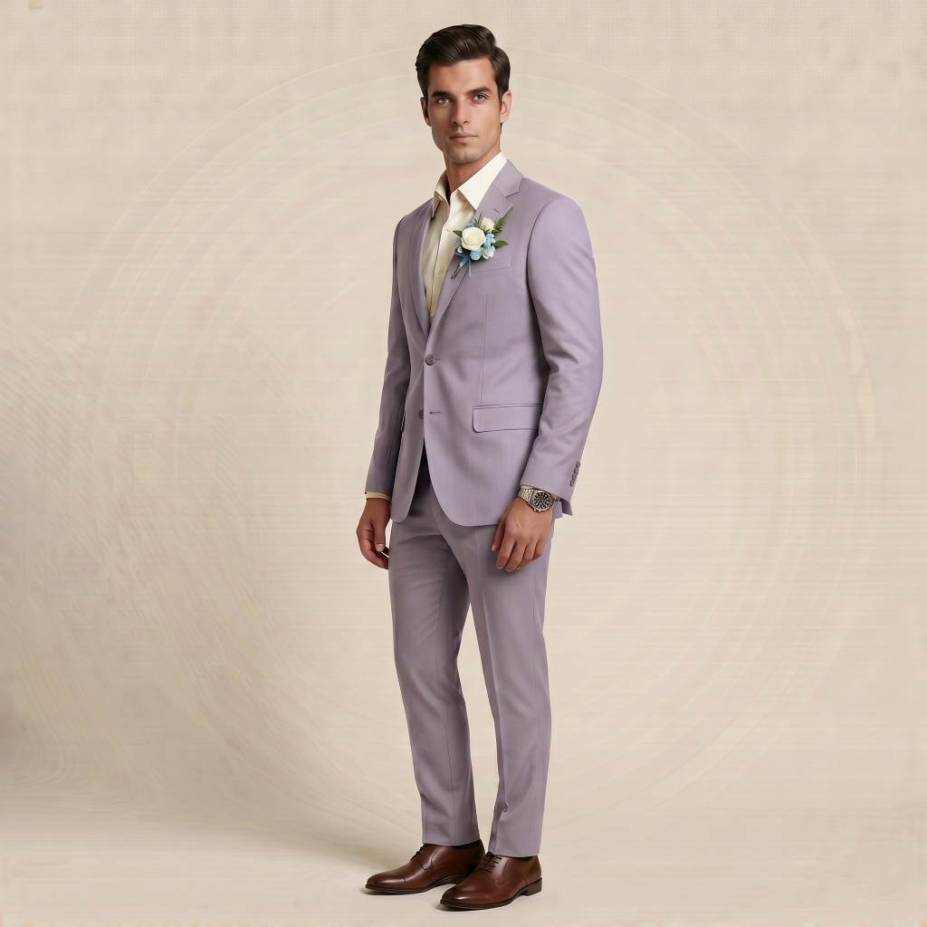 Artisan Rose Mauve – Premium Men’s Full Suit