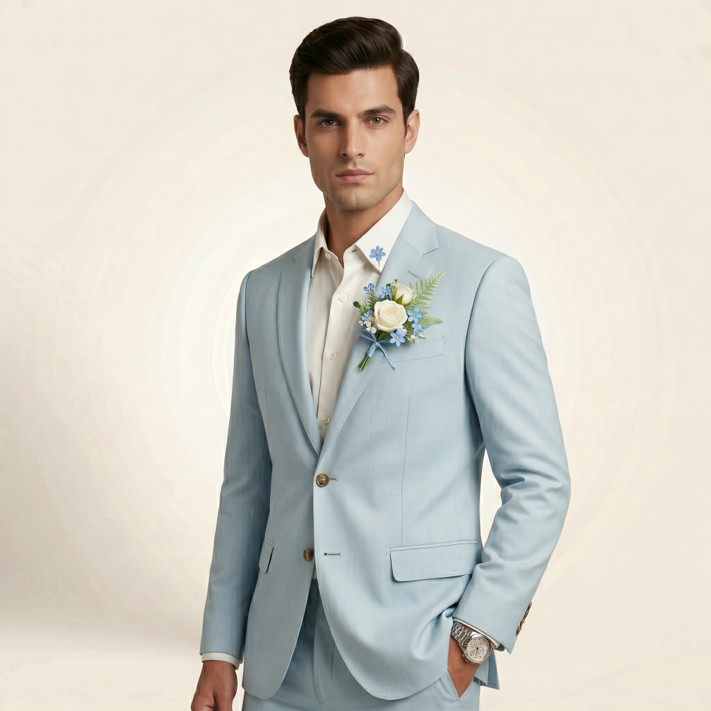 Heritage Warm Grey – Premium Men’s Full Suit