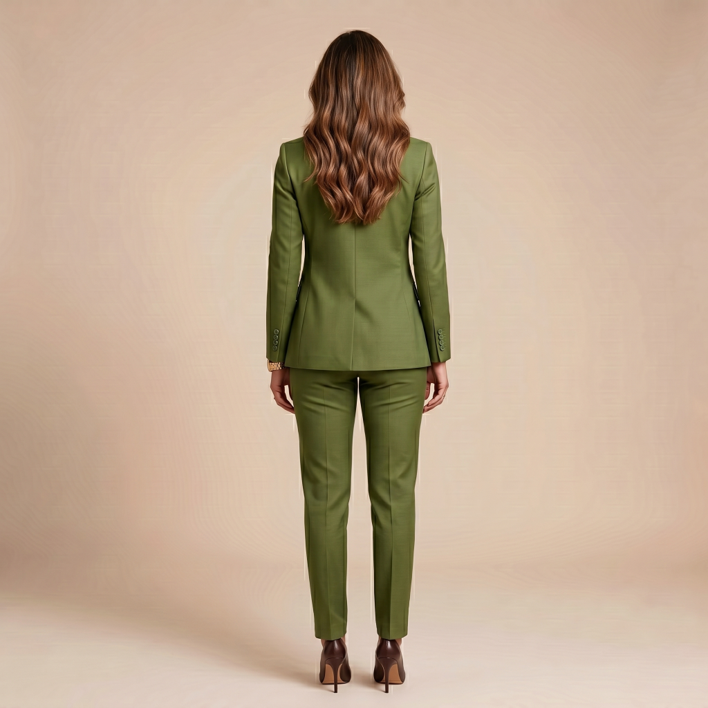 Royal Walnut Brown – Premium Women’s Full Suit