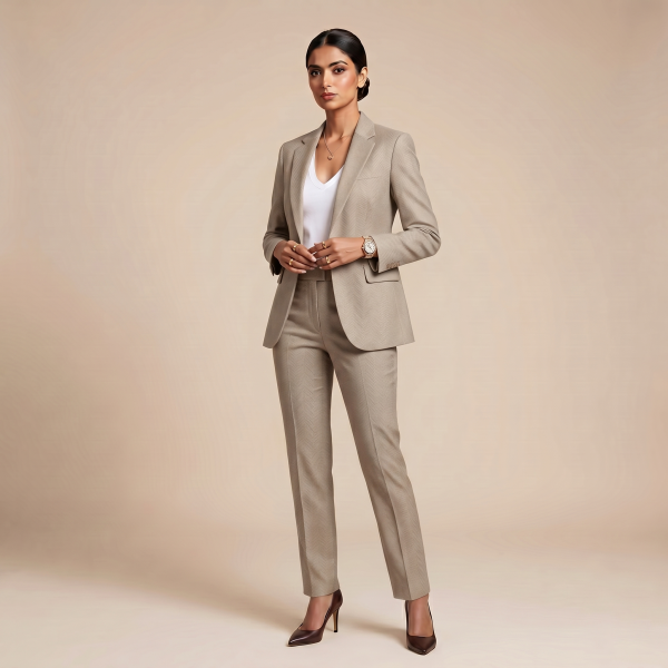 Opulent Rose Mauve – Premium Women’s Full Suit