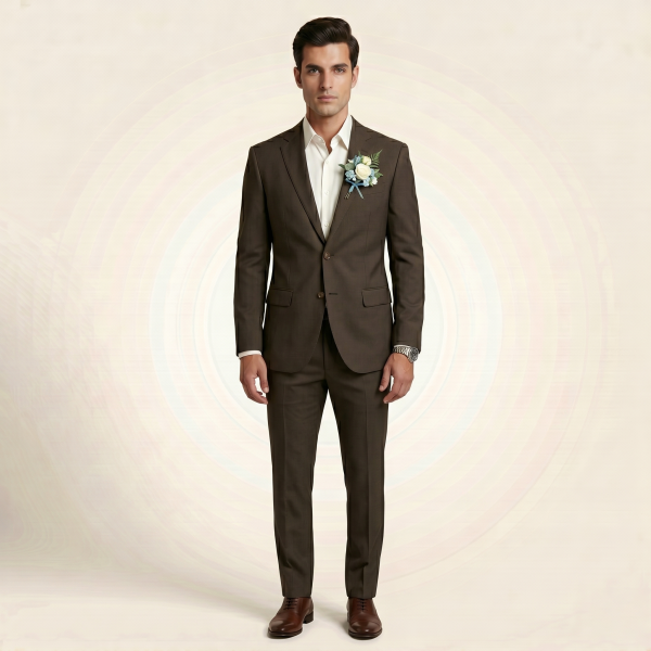 Elite Dark Espresso – Premium Men’s Full Suit
