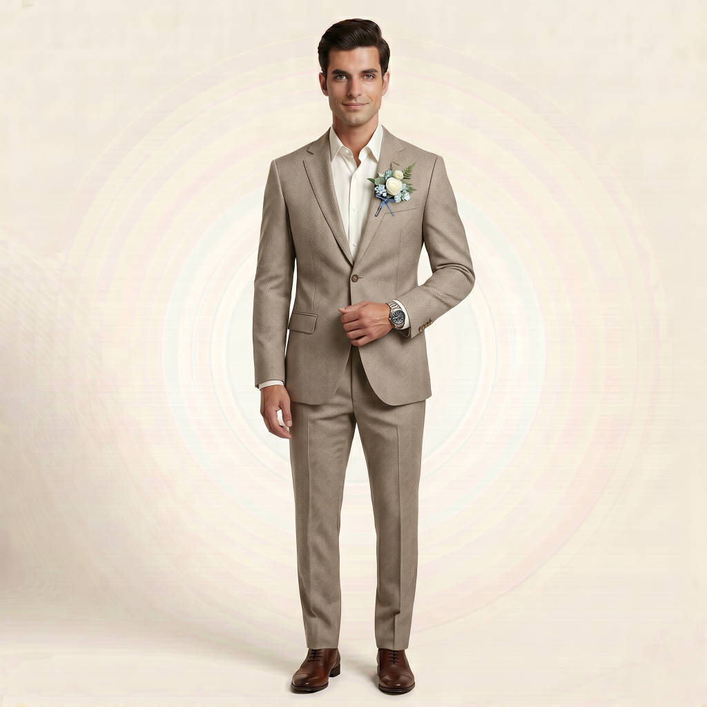 Royal Mocha Brown – Premium Men’s Full Suit