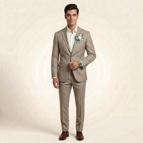 Royal Mocha Brown – Premium Men’s Full Suit