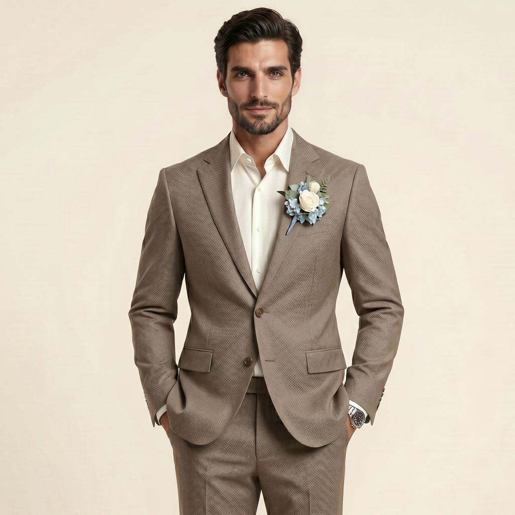 Grand Deep Burgundy – Premium Men’s Full Suit