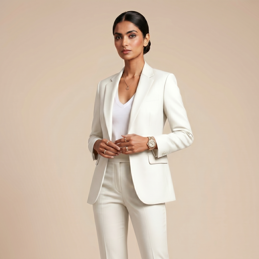 Premium Off White – Premium Women’s Full Suit