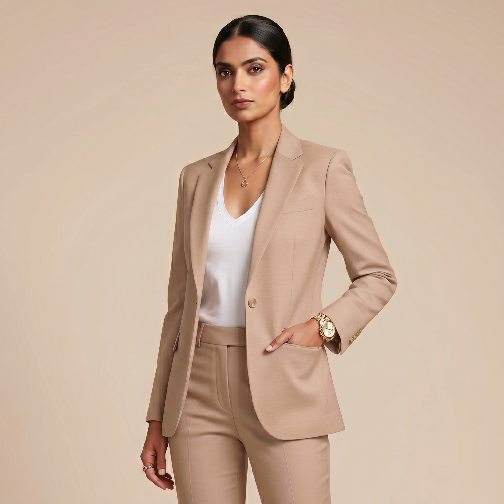 Grand Dusty Rose – Premium Women’s Full Suit