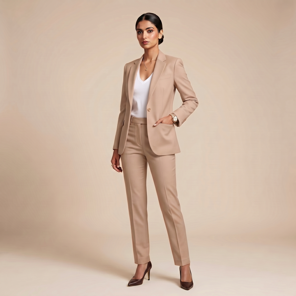 Grand Dusty Rose – Premium Women’s Full Suit