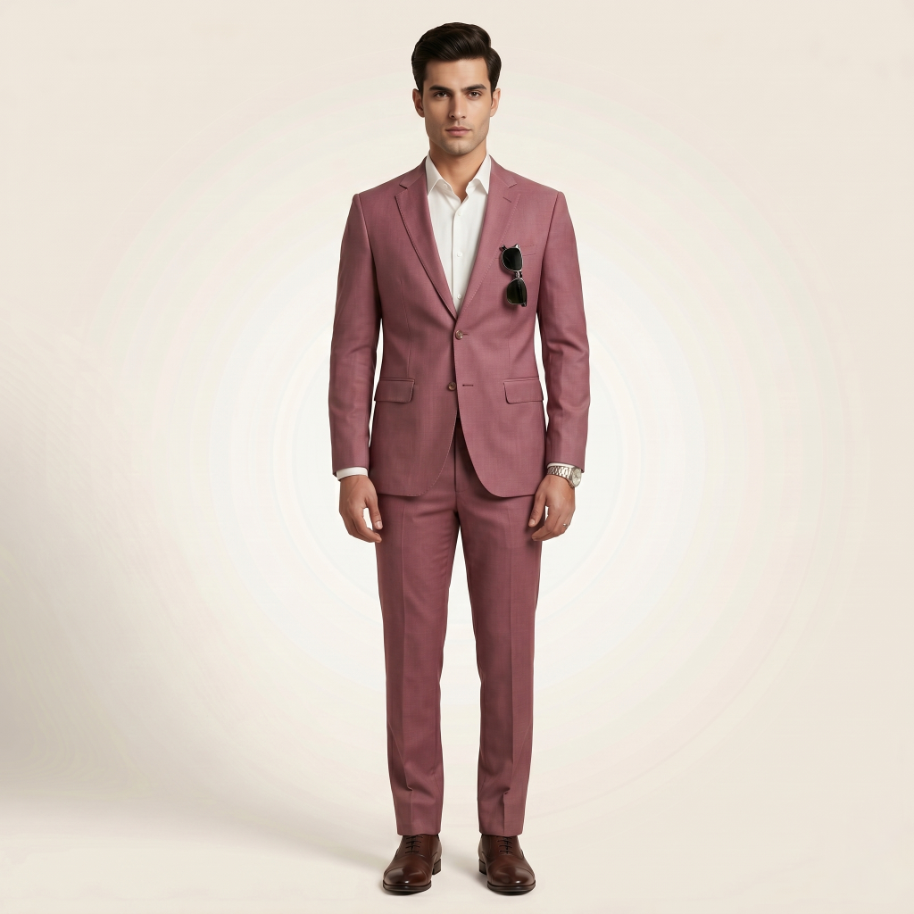 Exquisite Merlot – Premium Men’s Full Suit