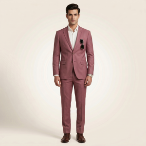 Exquisite Merlot – Premium Men's Full Suit
