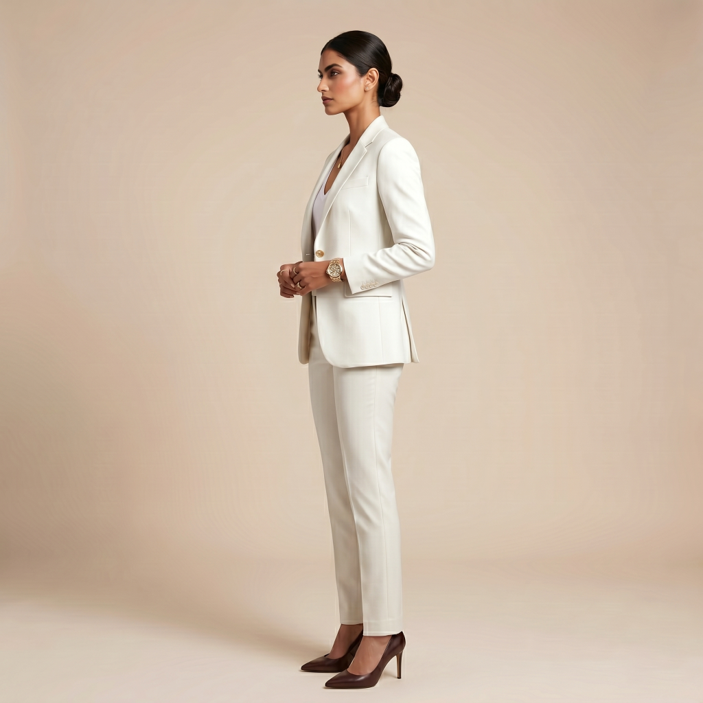 Premium Off White – Premium Women’s Full Suit