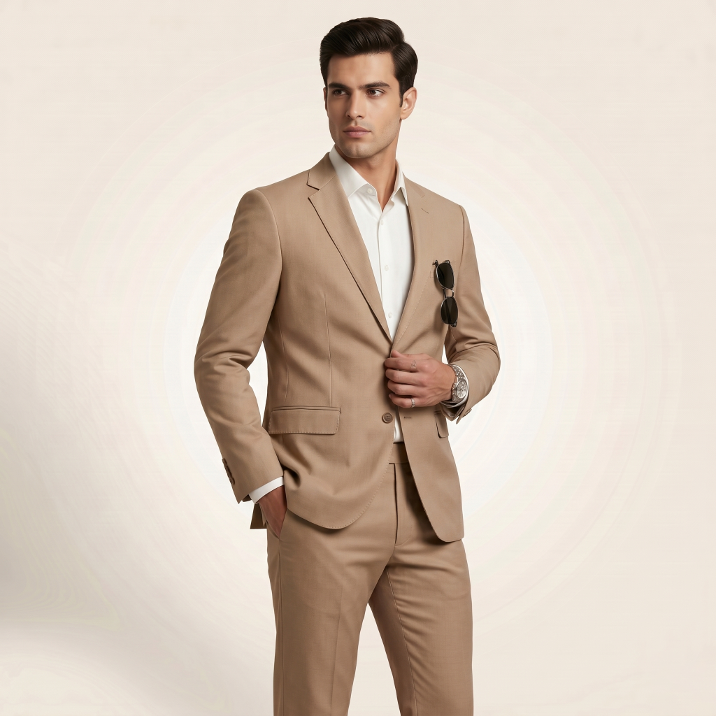 Regal Terracotta – Premium Men’s Full Suit