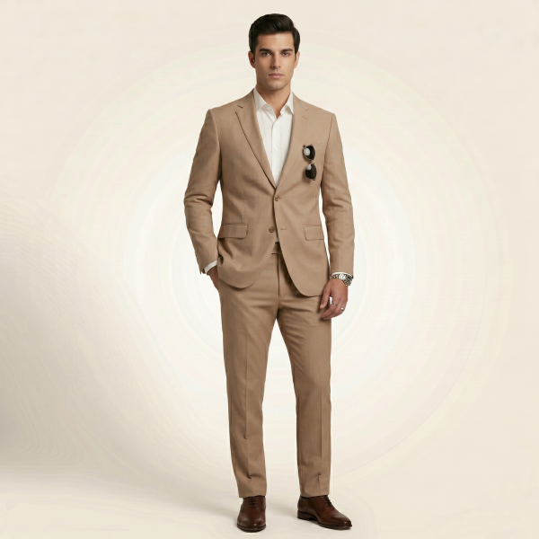 Regal Terracotta – Premium Men’s Full Suit