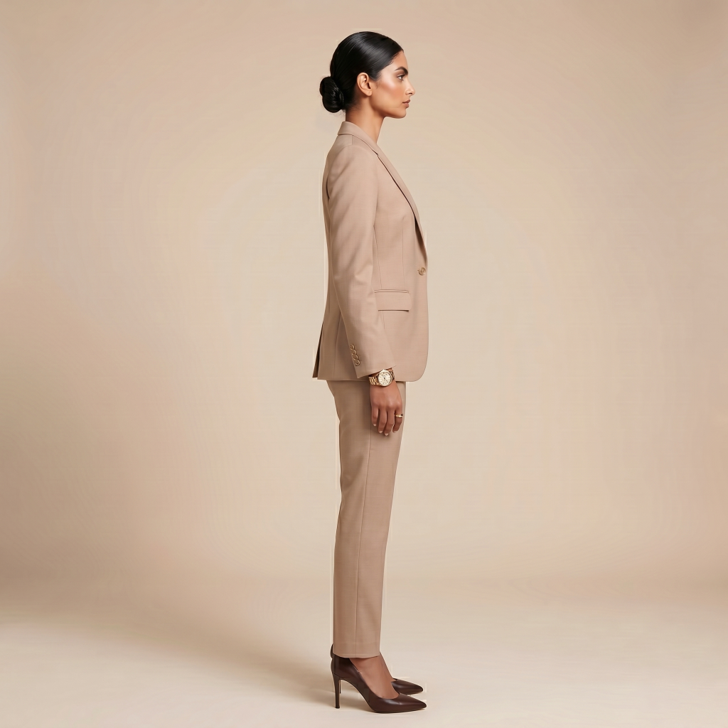 Grand Dusty Rose – Premium Women’s Full Suit