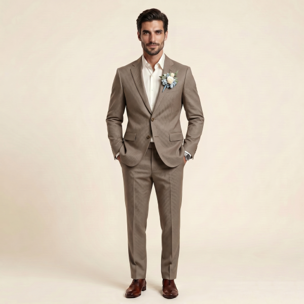 Grand Deep Burgundy – Premium Men’s Full Suit