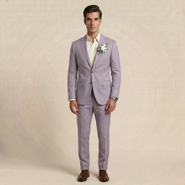 Artisan Rose Mauve – Premium Men’s Full Suit