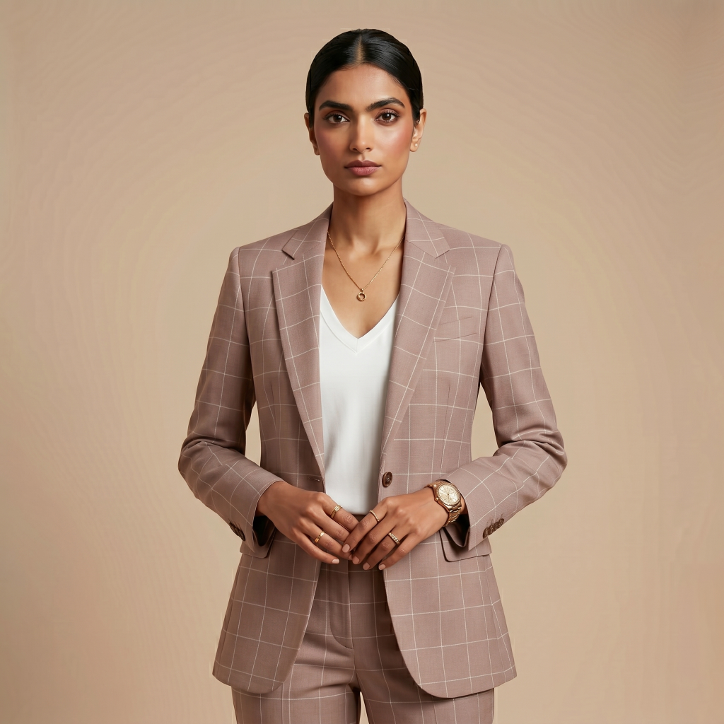 Elite Terracotta – Premium Women’s Full Suit