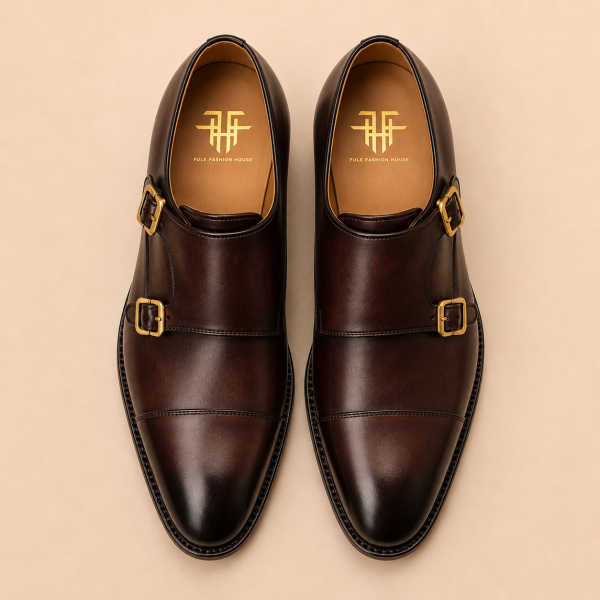 Men’s Leather Shoe – Deep Brown