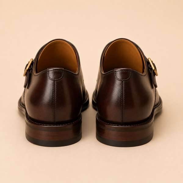 Men’s Leather Shoe – Deep Brown