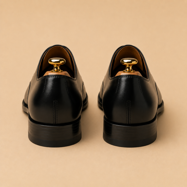 Men’s Leather Shoe – Midnight Black