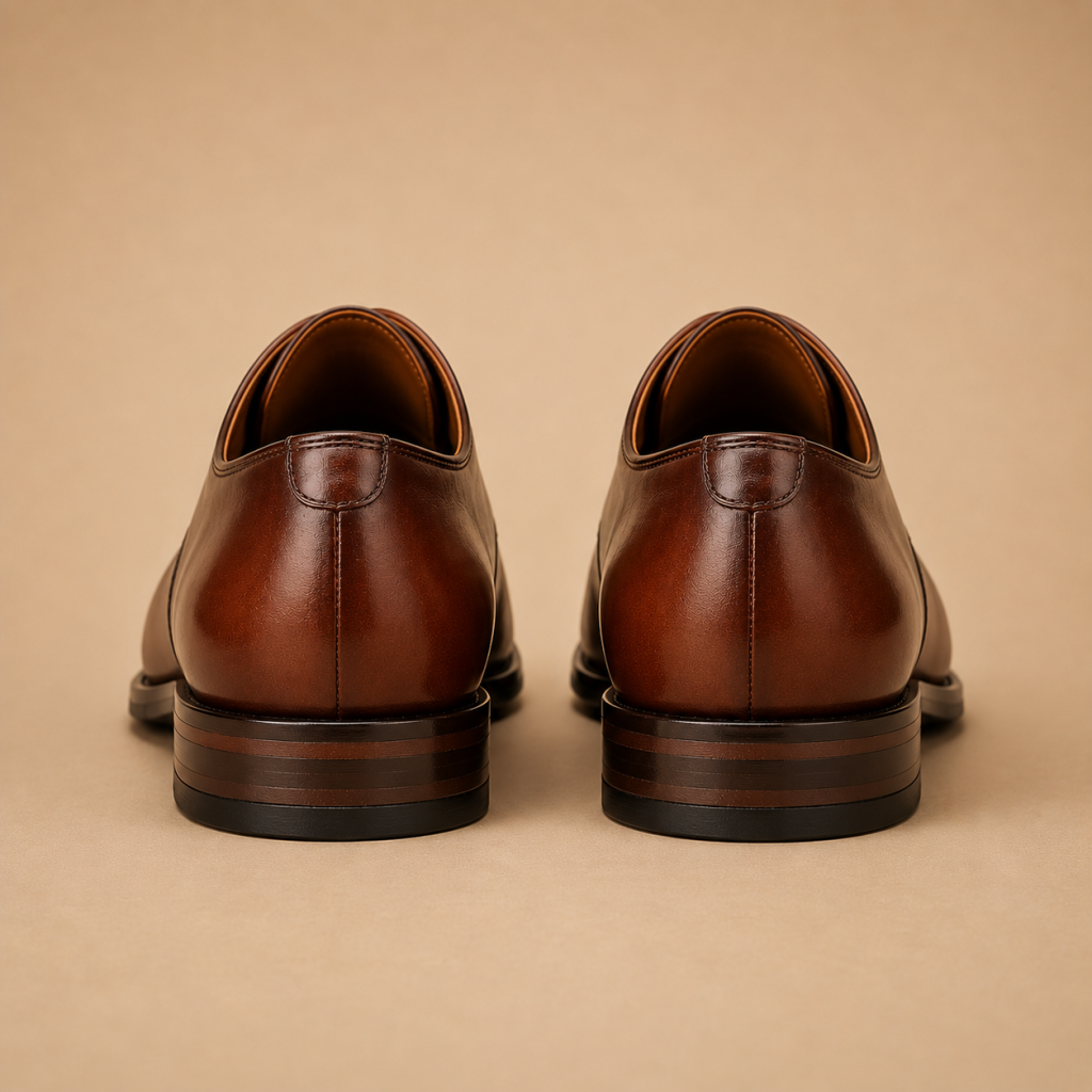 Men’s Leather Shoe – Deep Burgundy