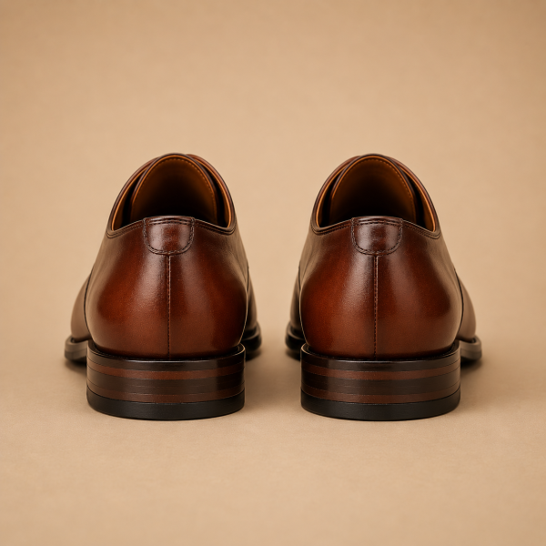 Men’s Leather Shoe – Deep Burgundy